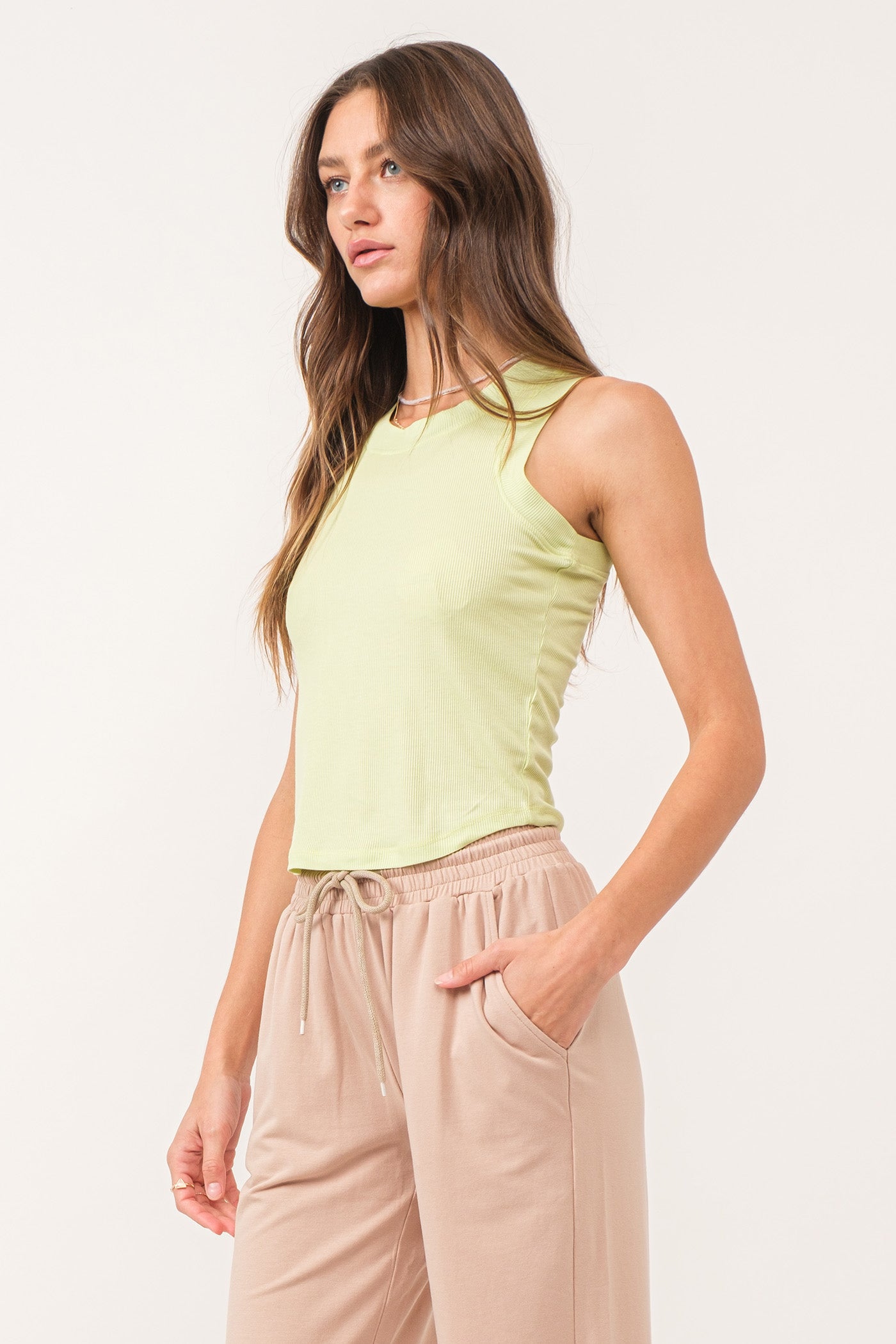 baby-cleo-ribbed-tank-pale-lime