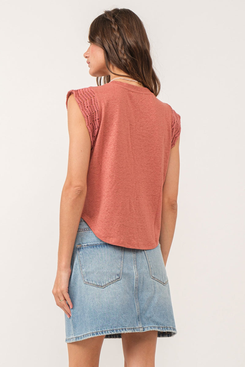 daria-crochet-trimmed-top-red-clay