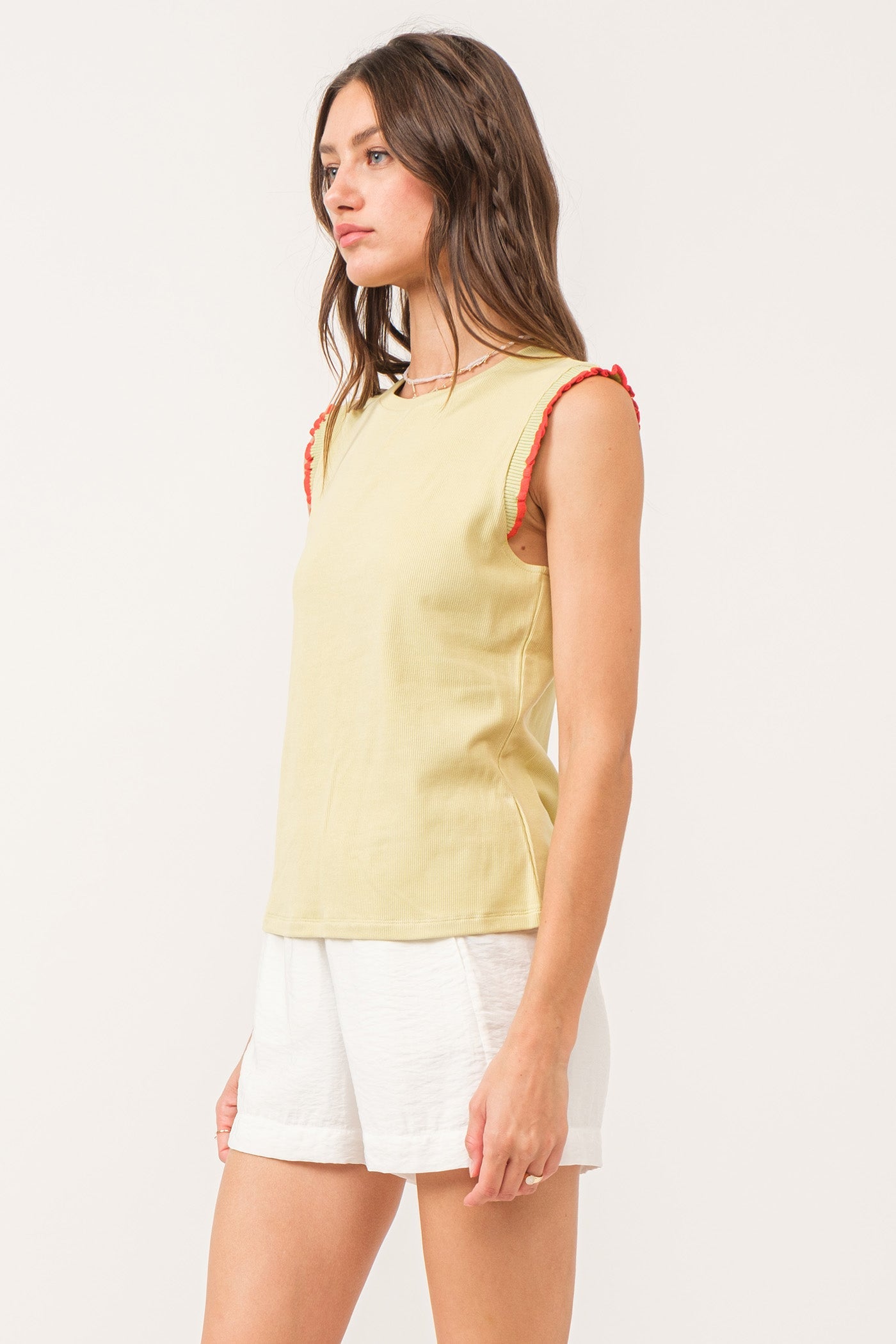 gretchen-ribbed-ruffle-top-pear