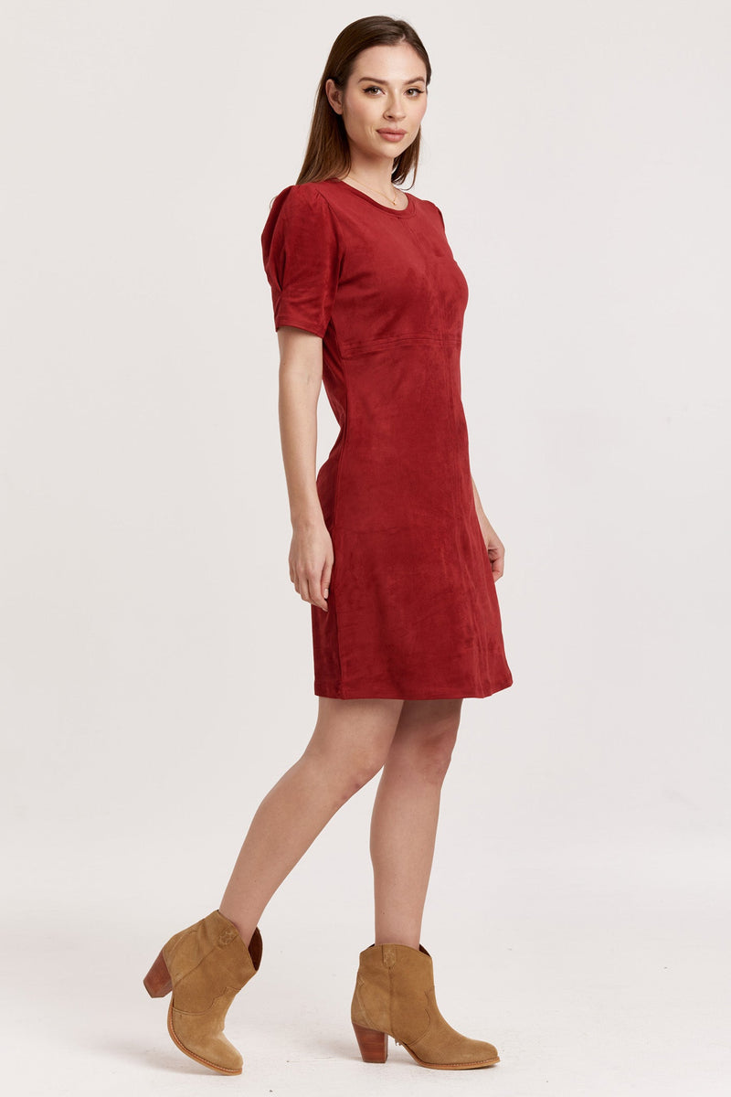 demi-suede-short-sleeve-dress-ruby-pink