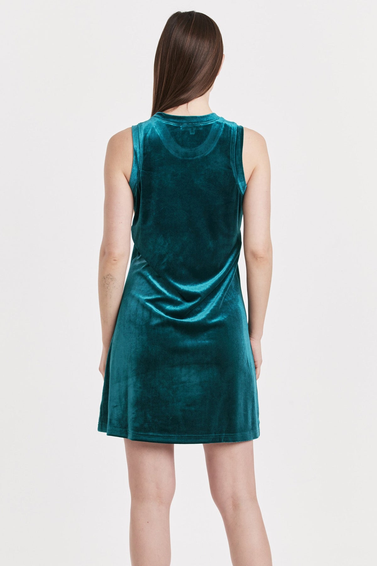 justine-high-neck-sleeveless-swing-dress-clover-velvet