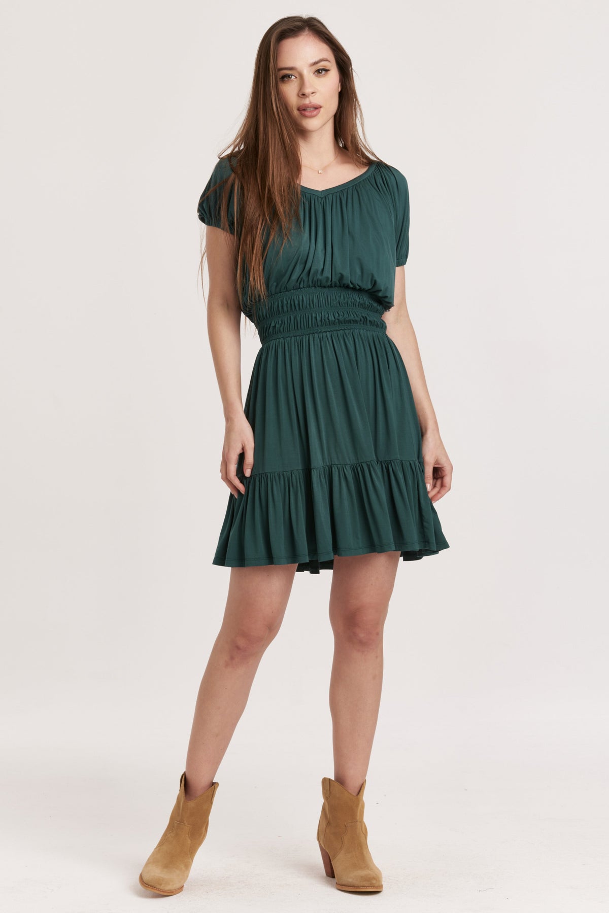 celia-raglan-sleeve-dress-forest