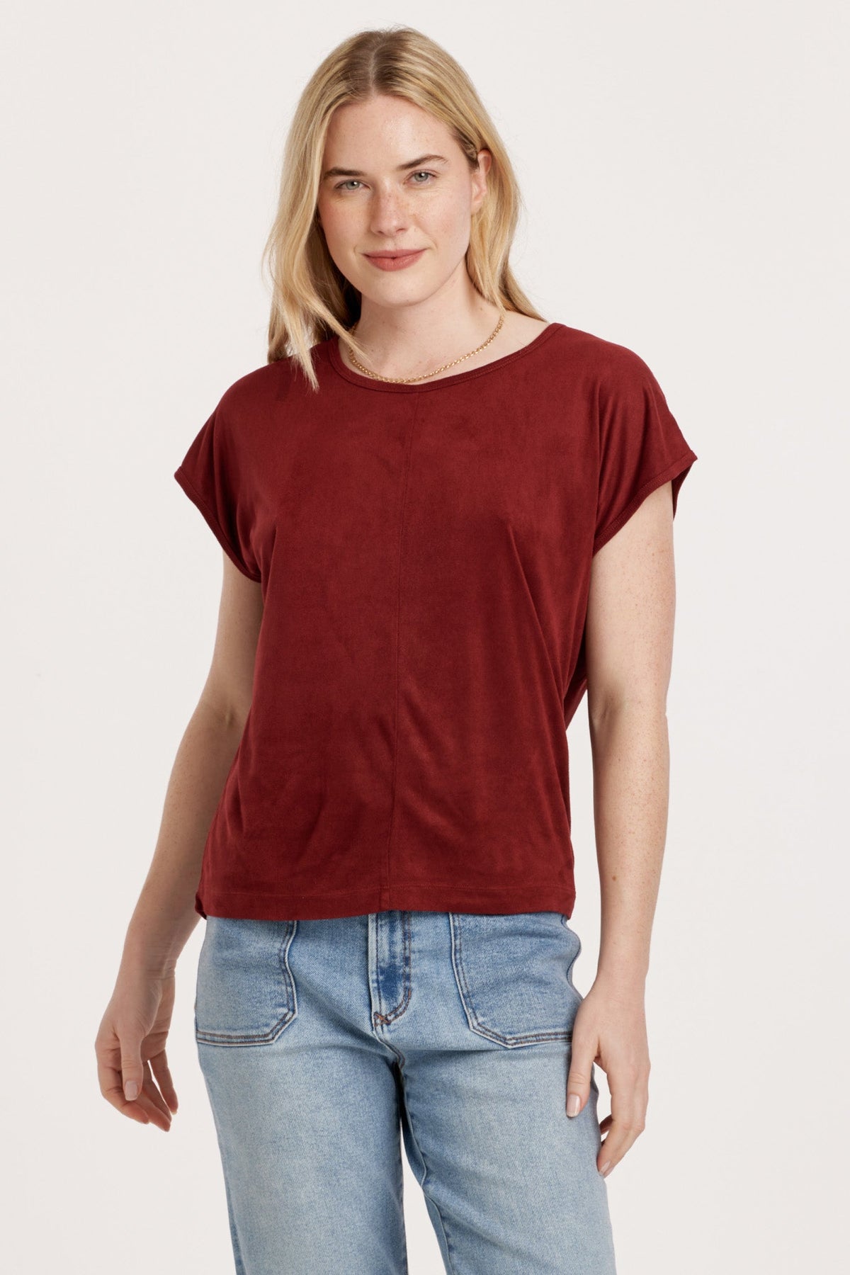 lacey-suede-dolman-sleeve-top-compote