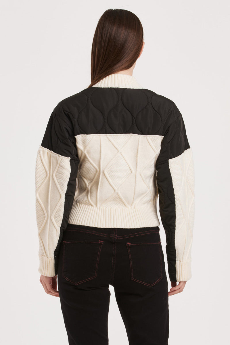 shuri-cable-knit-quilted-jacket-with-button-up-closure-and-ribbed-cuffs-creamblack