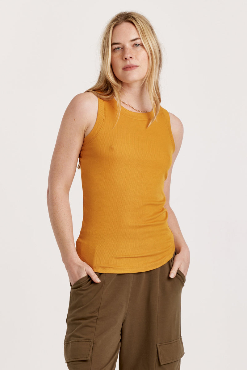 cleo-ribbed-tank-ochre