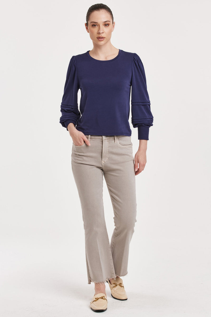 anika-long-sleeve-pleated-top-electric-indigo