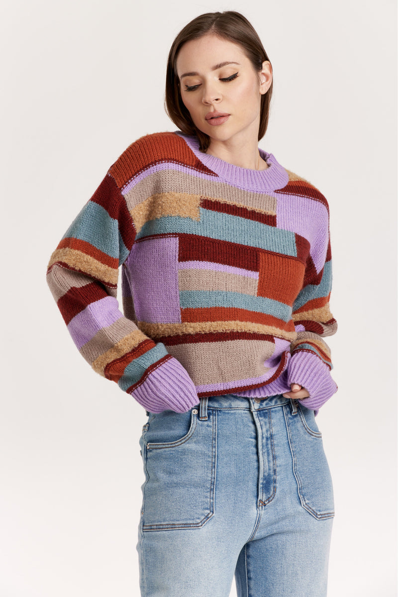 georgina-drop-shoulder-mixed-stripe-sweater-ashberry