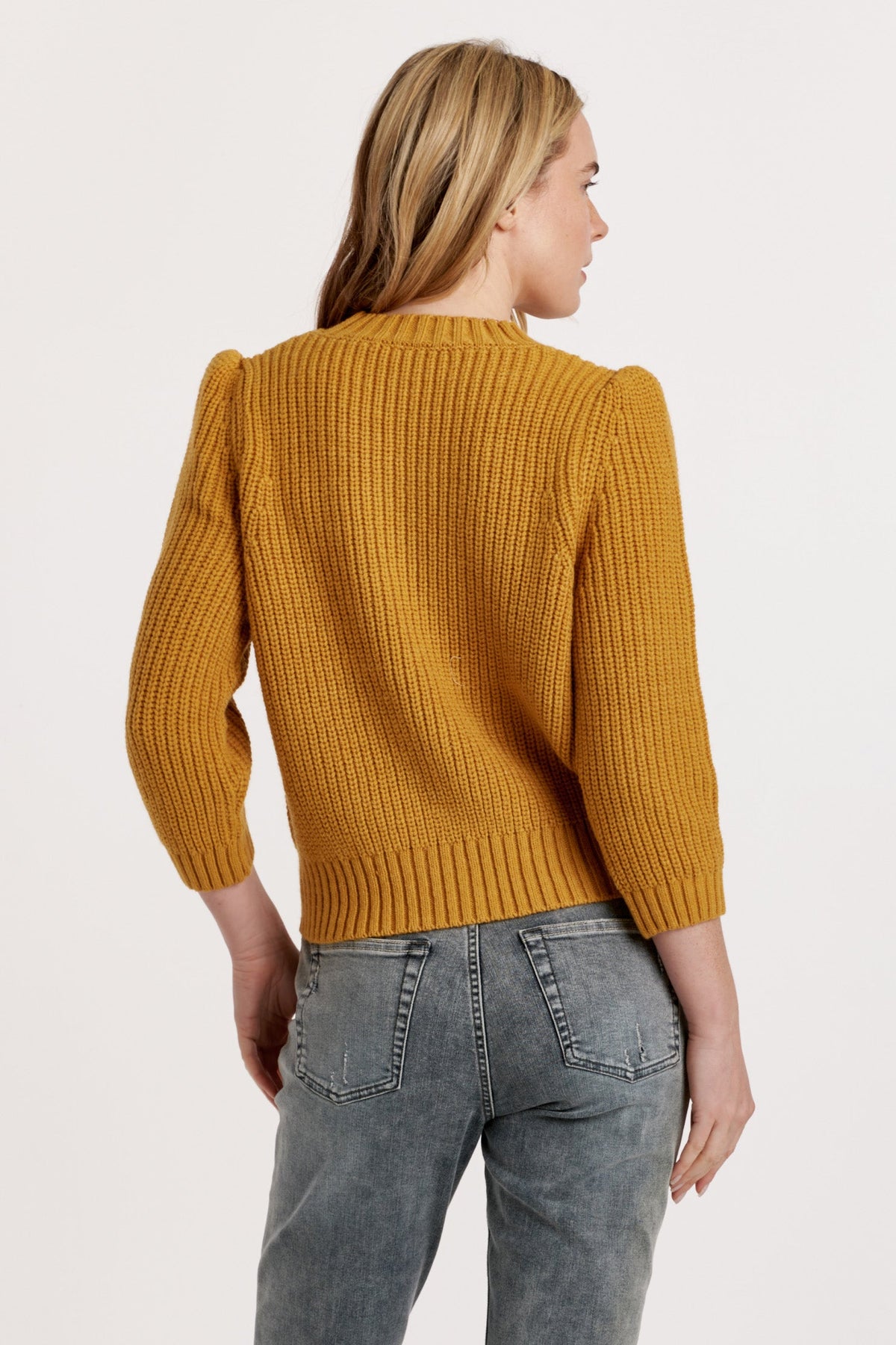 priya-short-sleeve-mixed-cable-knit-sweater-ochre