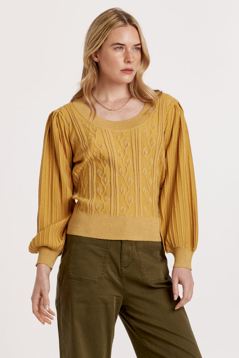 chase-scoop-neck-long-puff-sleeve-sweater-ochre