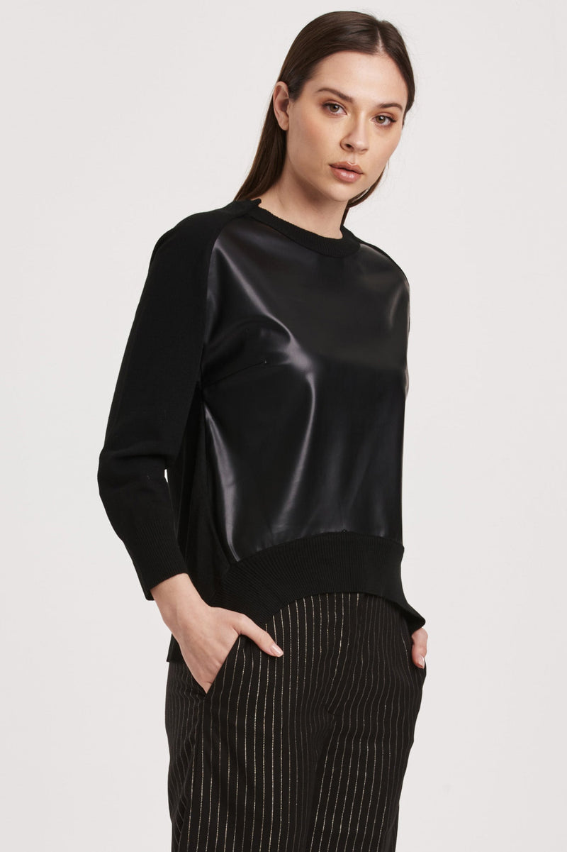 moira-front-round-hem-long-sleeve-sweater-black-vegan-leather