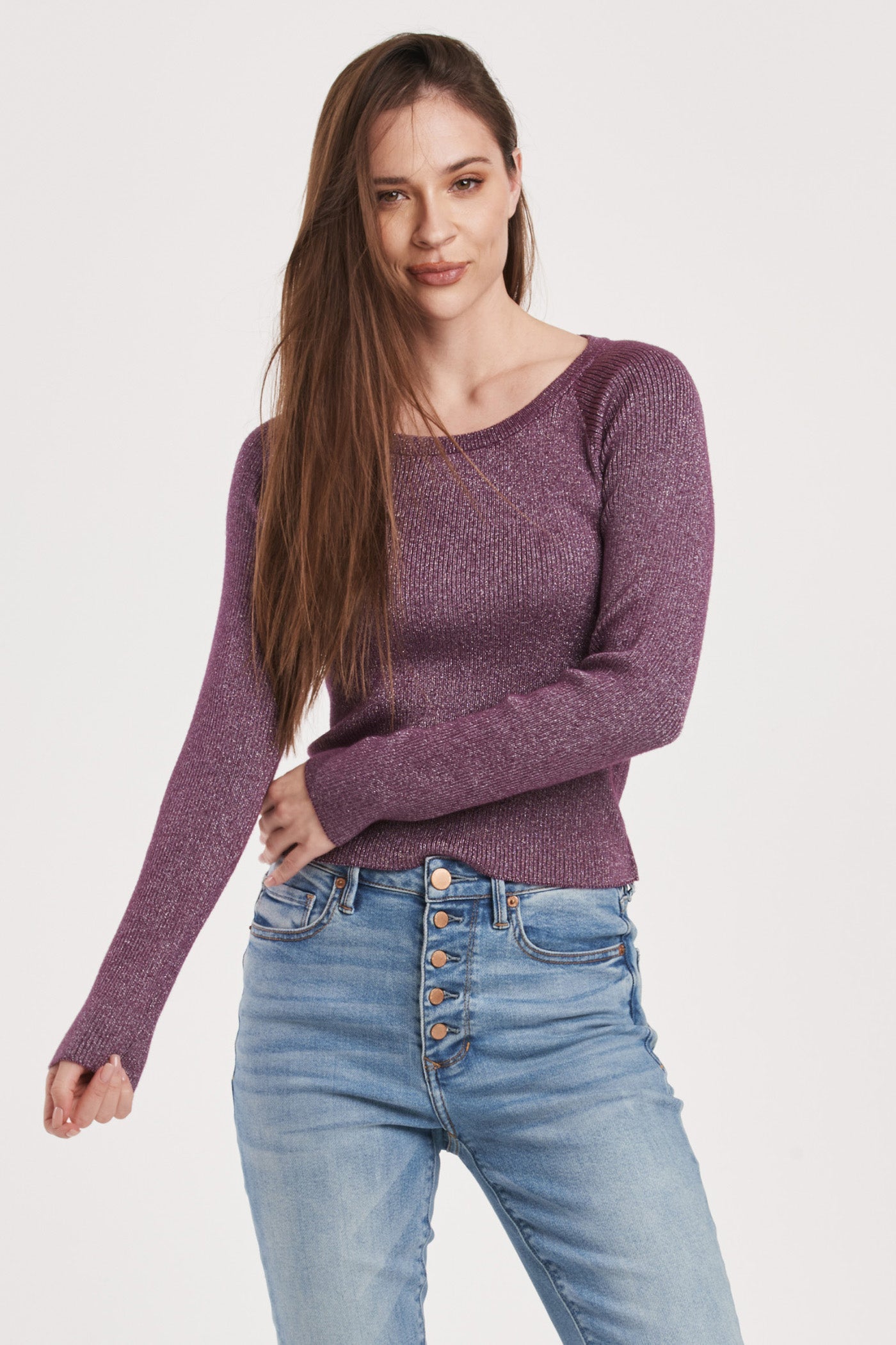 holland-raglan-long-sleeve-scoop-neck-top-purple