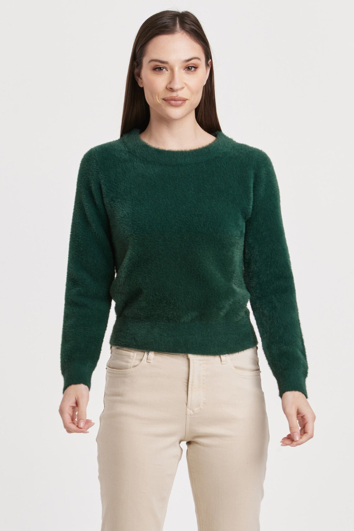 effy-fuzzy-long-sleeve-crew-neck-sweater-clover