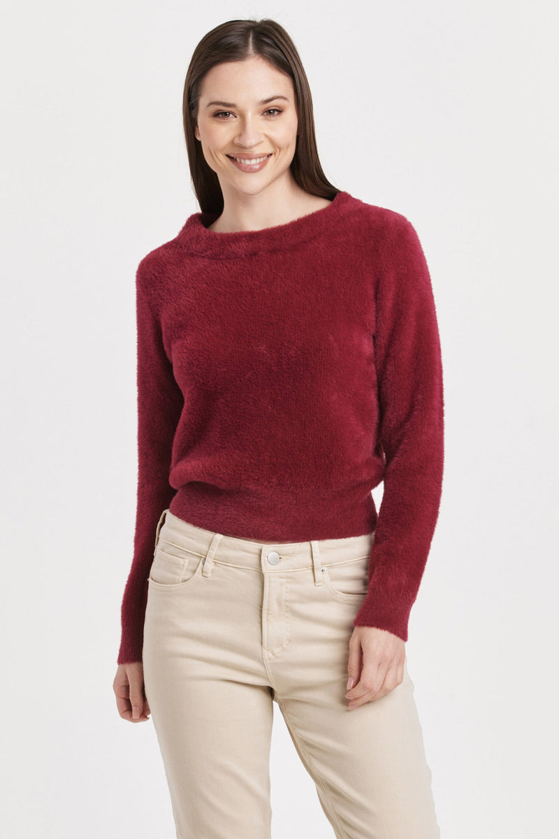 effy-fuzzy-long-sleeve-crew-neck-sweater-granada-red