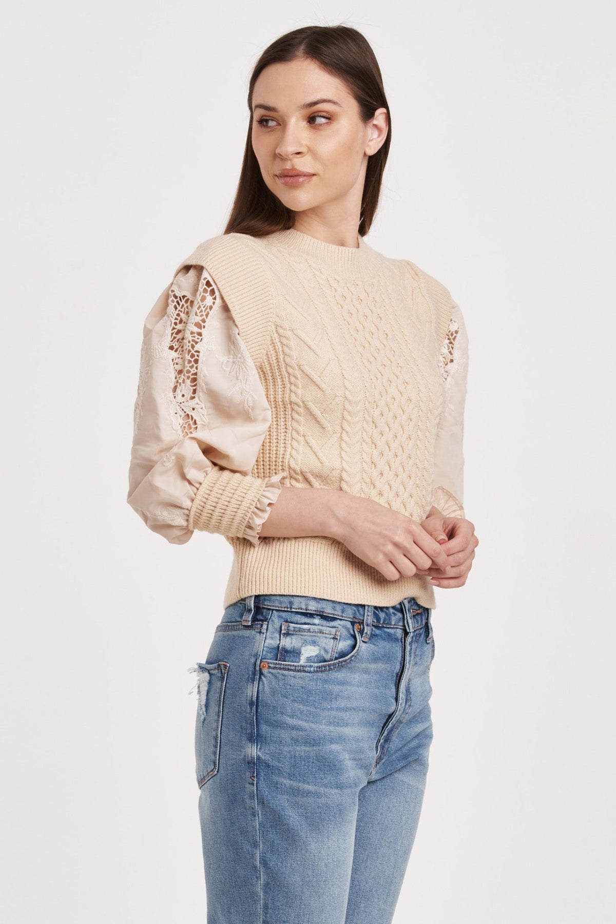 natasha-embroidered-puff-sleeve-cable-knit-sweater-sugar-cookie