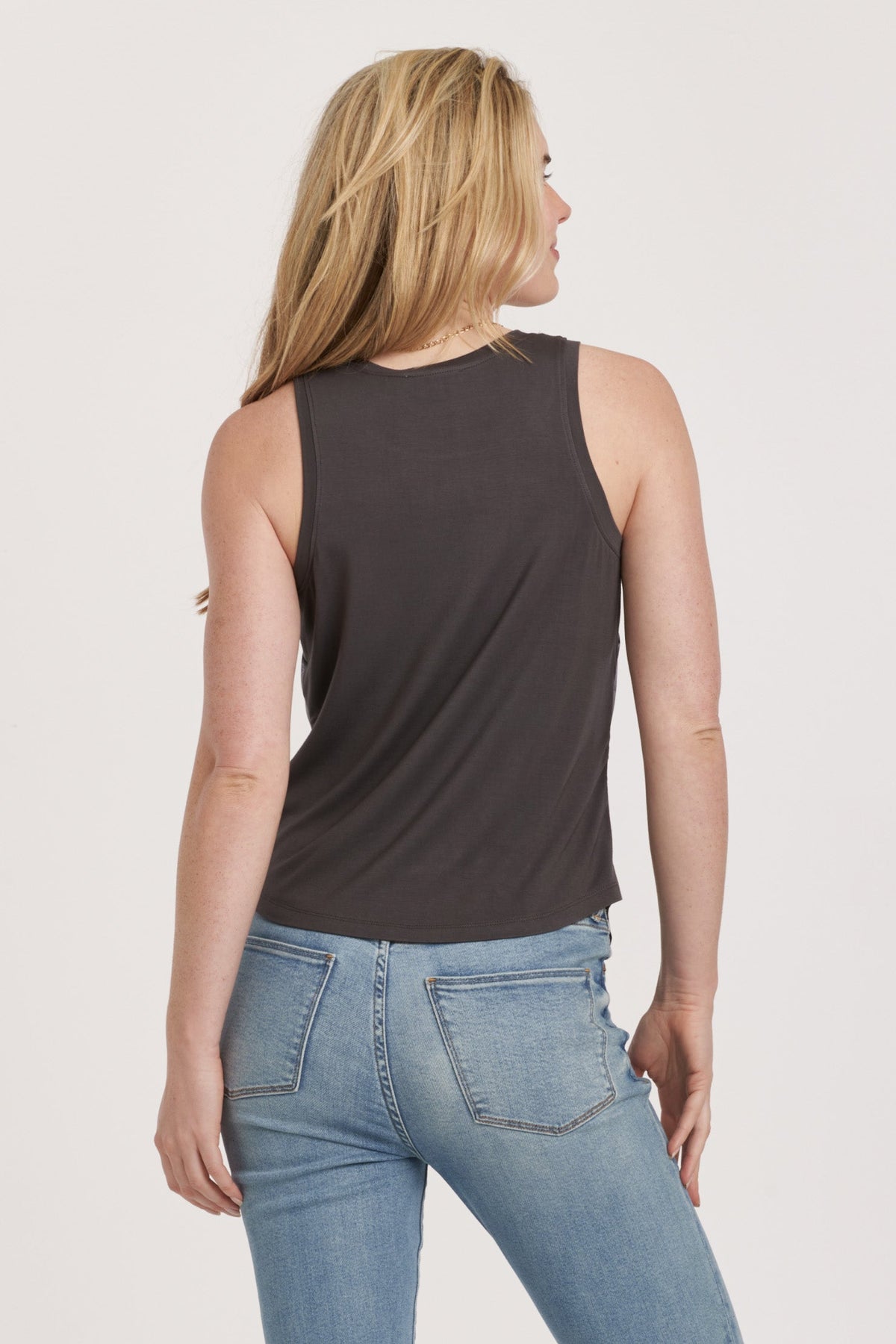 carmela-pleather-tank-w/-curved-hem-&-contrast-back-iron