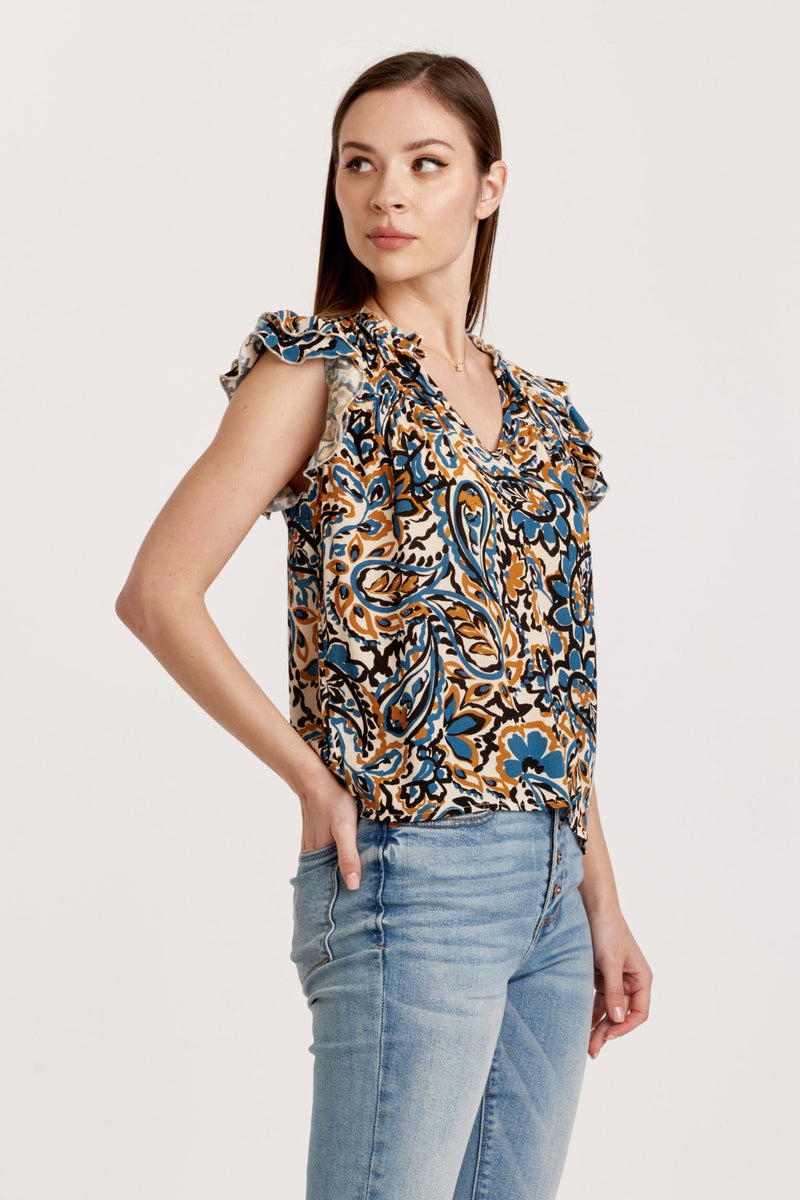 ray-ruffle-sleeve-blouse-autumnal-paisley