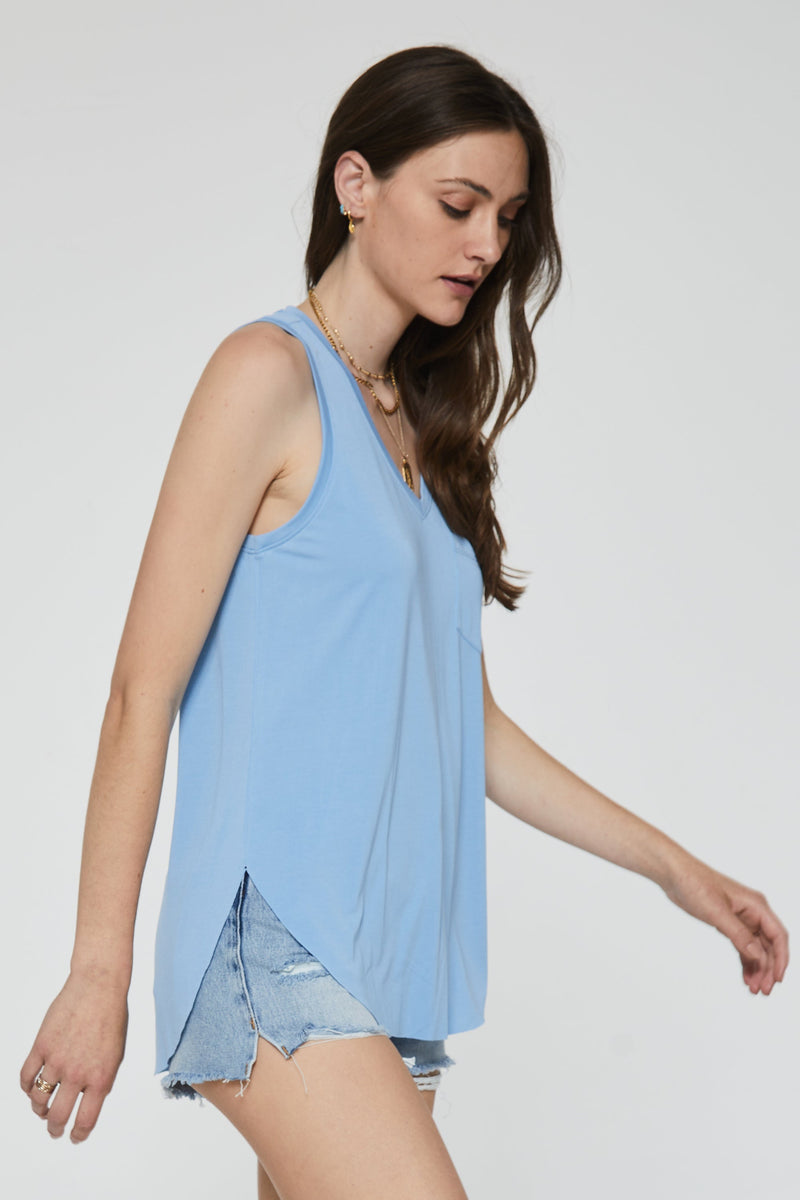 esther-pocket-tank-azure-side-image-another-love-clothing