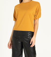 Another Love Clothing - ALEXA sleeve top in golden spice
