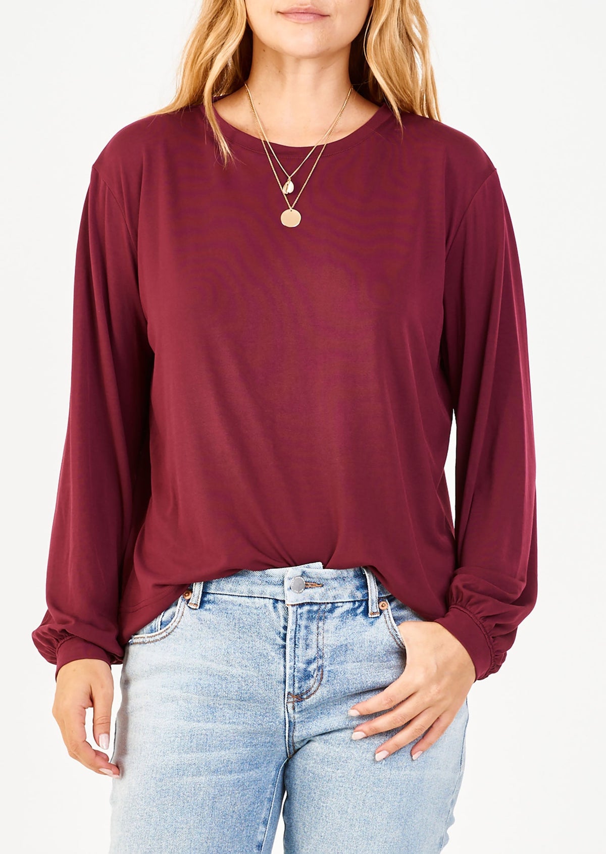matilda-basic-long-sleeve-top-tawny-port-front-image-another-love-clothing