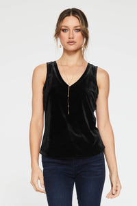 acacia-vneck-tank-black-front-image-another-love-clothing