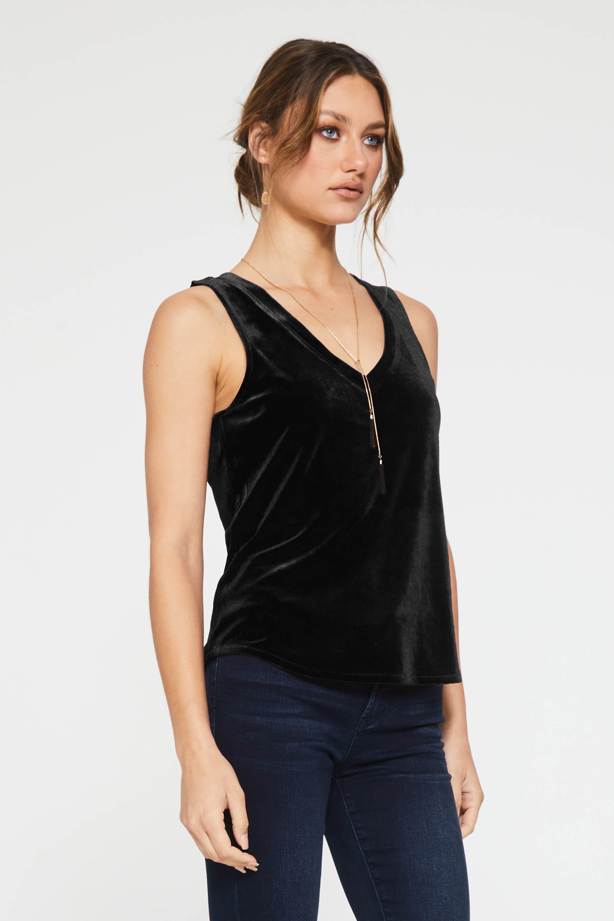 acacia-vneck-tank-black-side-image-another-love-clothing