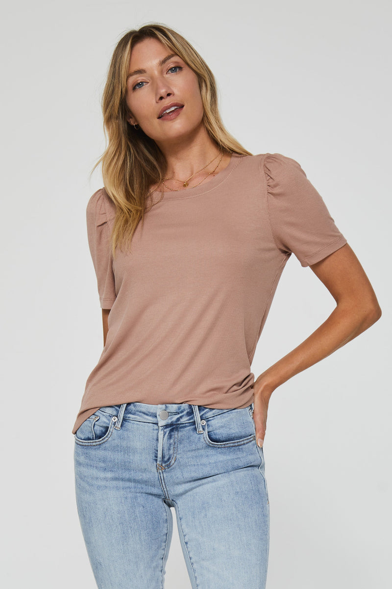 siena-rib-shirred-top-pink-clay-front-image-another-love-clothing