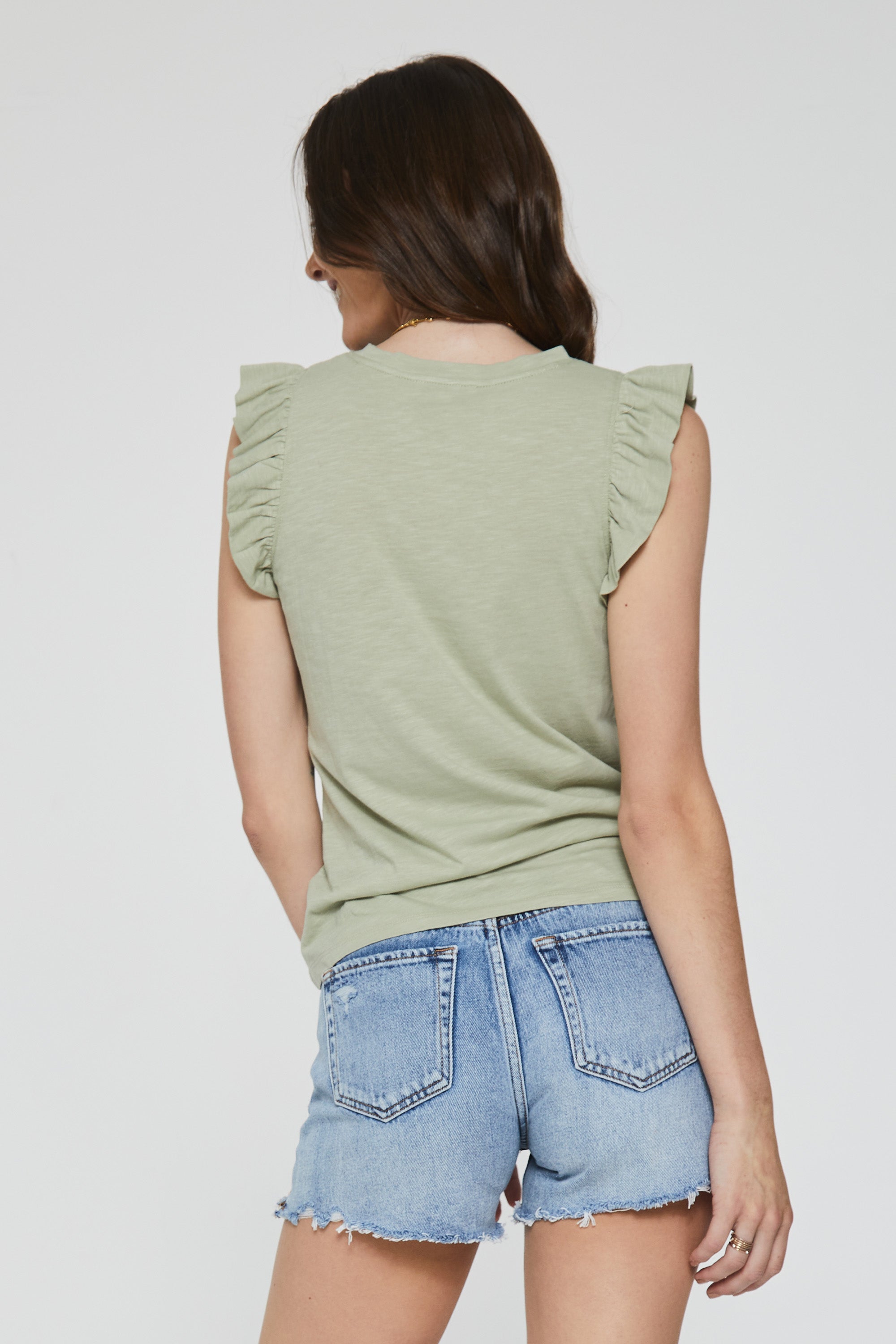 north-ruffle-trimmed-top-pistachio-back-image-another-love-clothing