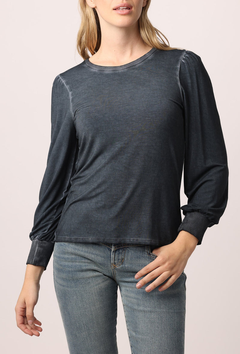 mica-ruched-long-sleeve-top-black