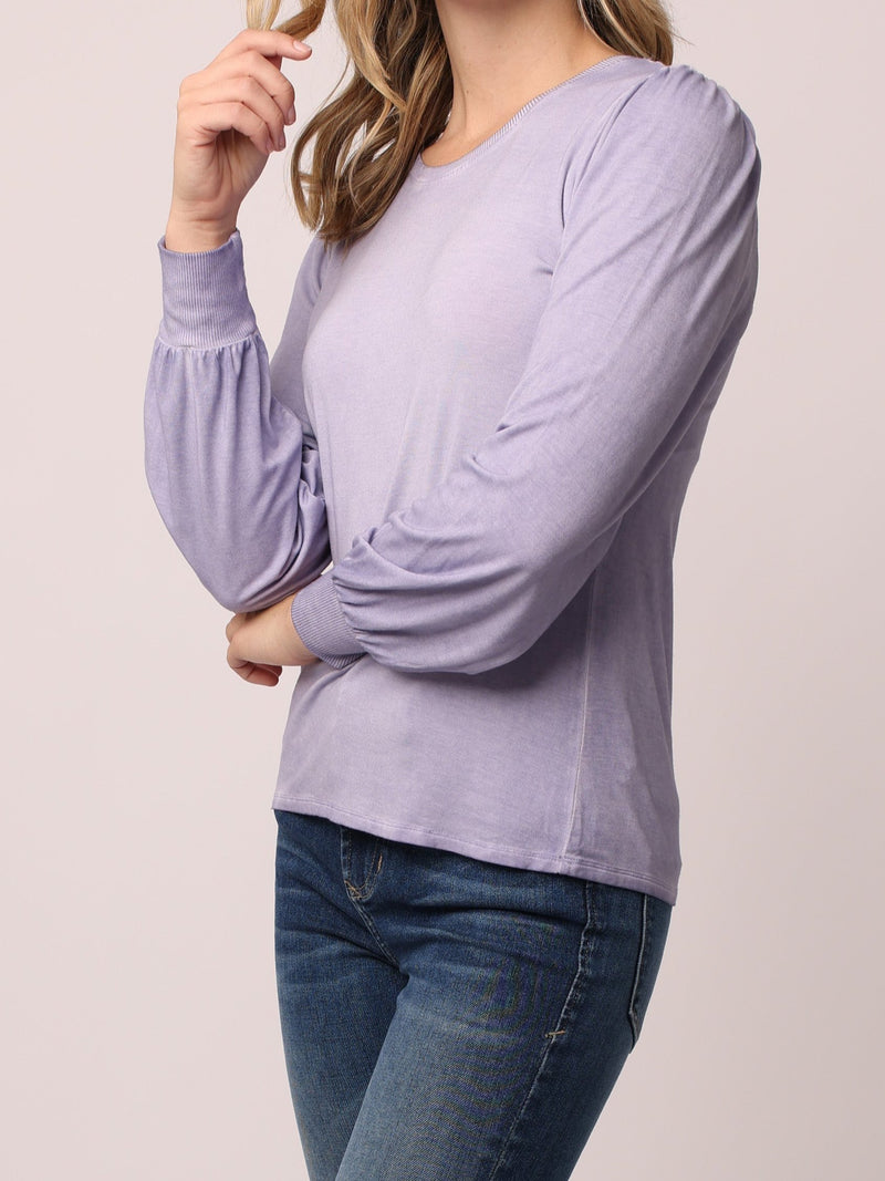 mica-ruched-long-sleeve-top-soft-lavender