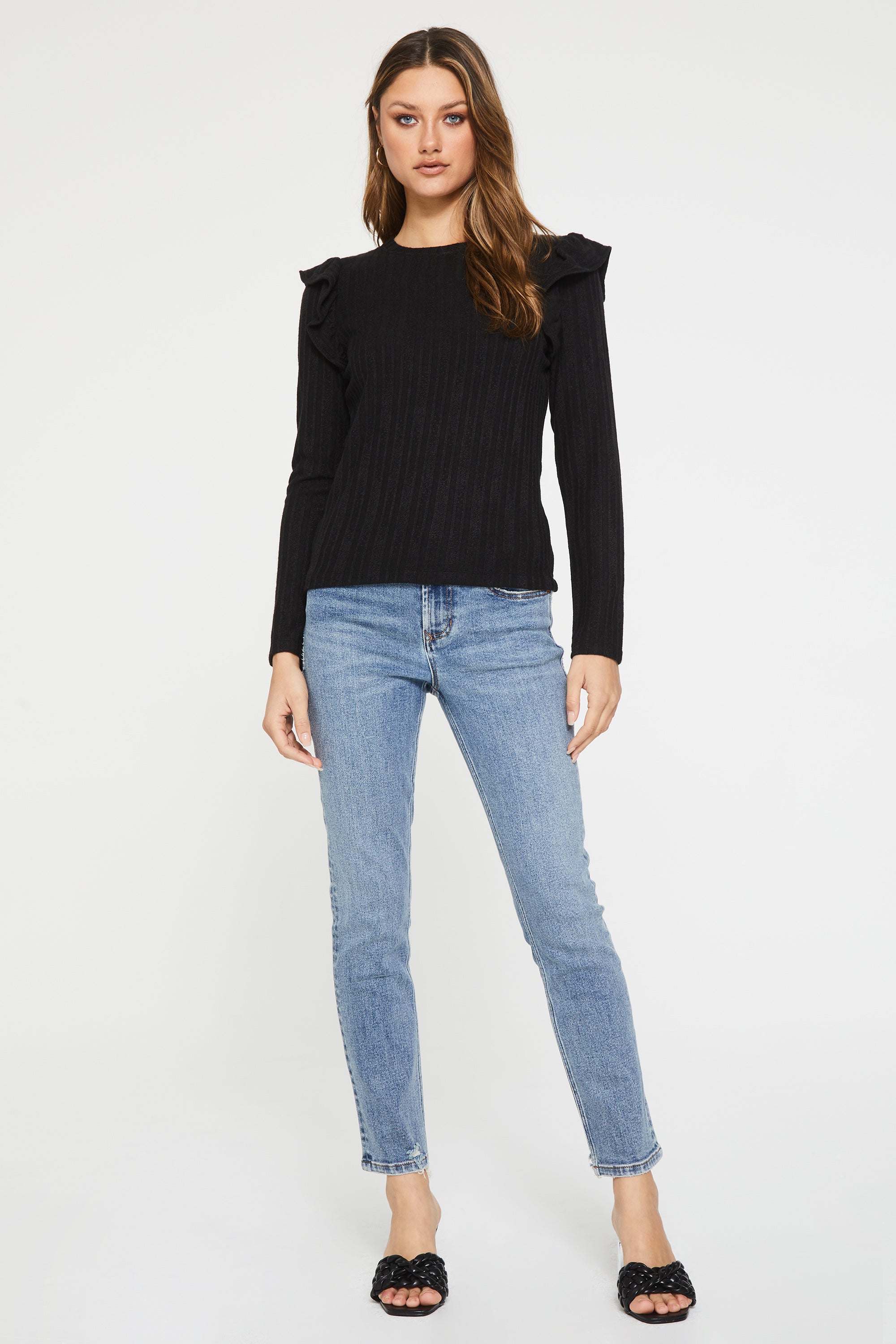 Zara puff clearance sleeve jumper