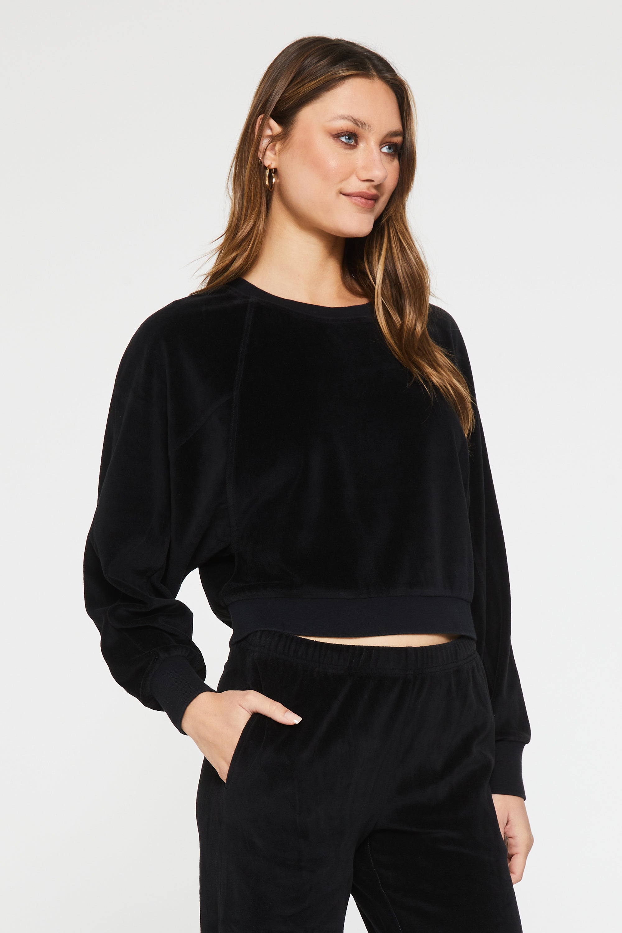 camille-raglan-sweatshirt-black-side-image-another-love-clothing