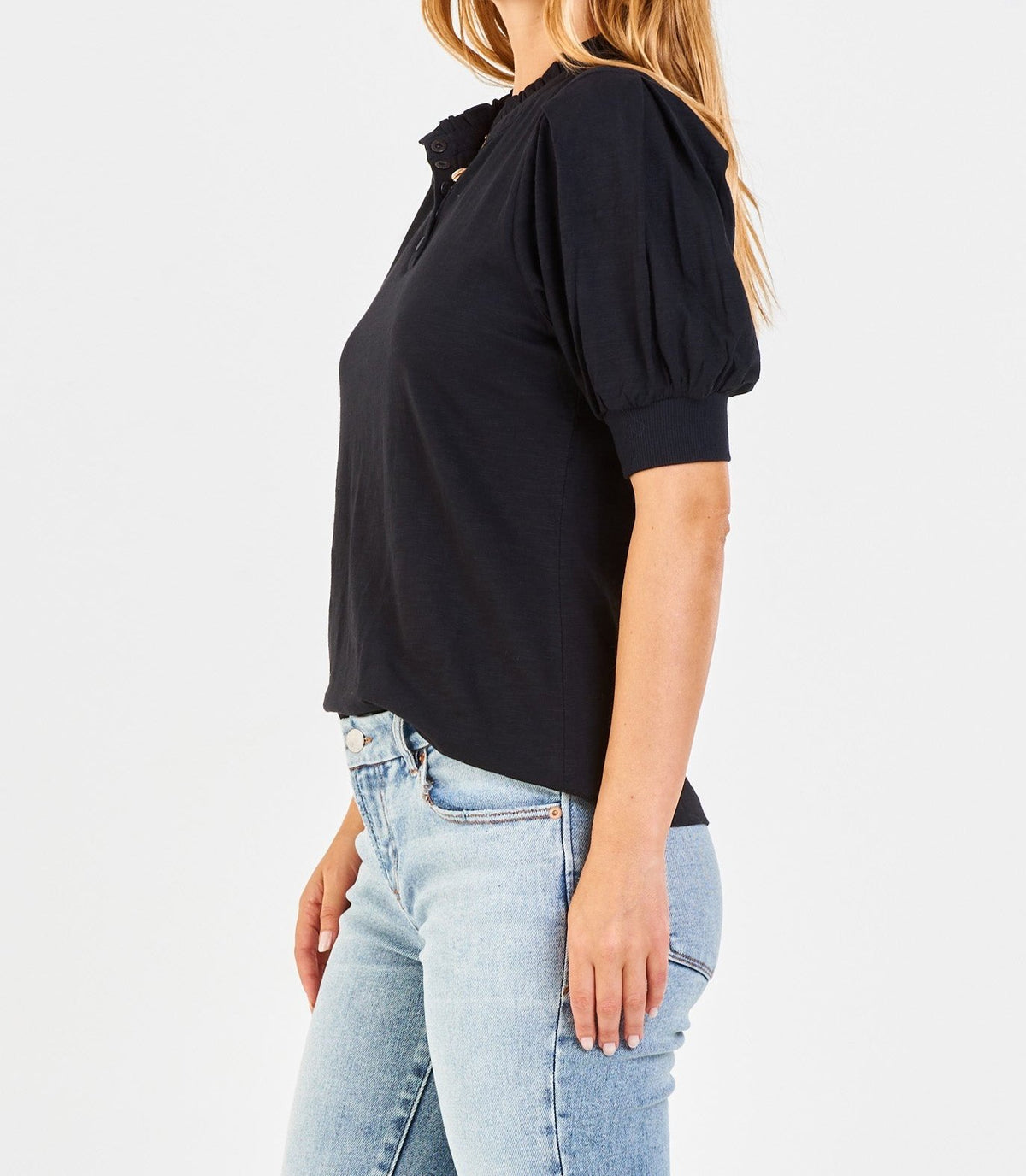 murphy-snap-henley-top-black