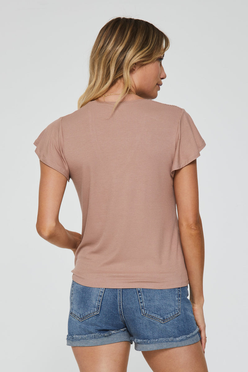 melee-shoulder-mocked-top-pink-clay-another-love-clothing