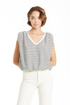 dara-padded-shoulder-black-white-stripe-sweater