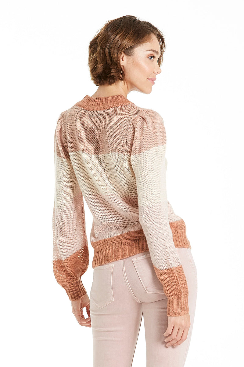 casey-pleated-rust-stripe-sweater