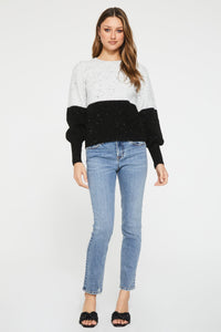 lizzy-color-block-sweater-cream/black-full-image-another-love-clothing