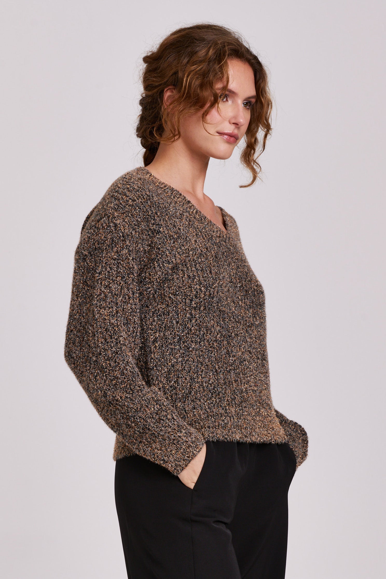 rue-textured-yarn-sweater-copper-metallic-melange