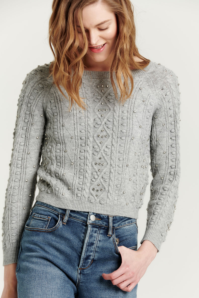carlotta-embellished-sweater-marbled-dark-gray