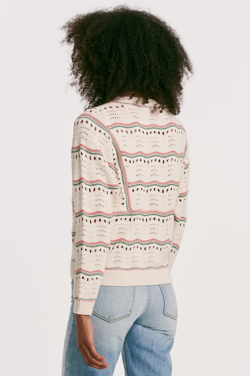 ramsey-pointelle-sweater-grapefruit-multi-stripe