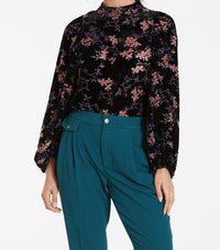 ROSEMARY blouse in cherry blossom burnout