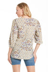 roselyn-3/4-sleeve-la-boheme-shirt